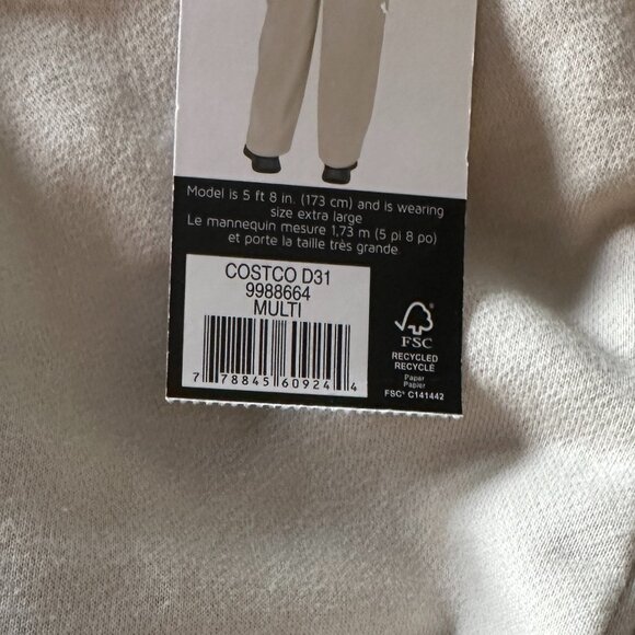 Tuff Athletics Women’s Cotton Fleece Cargo Pant Size xl NWT - Picture 5 of 5